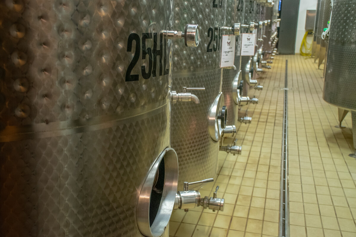 Chaîne de production de vin de Chianti