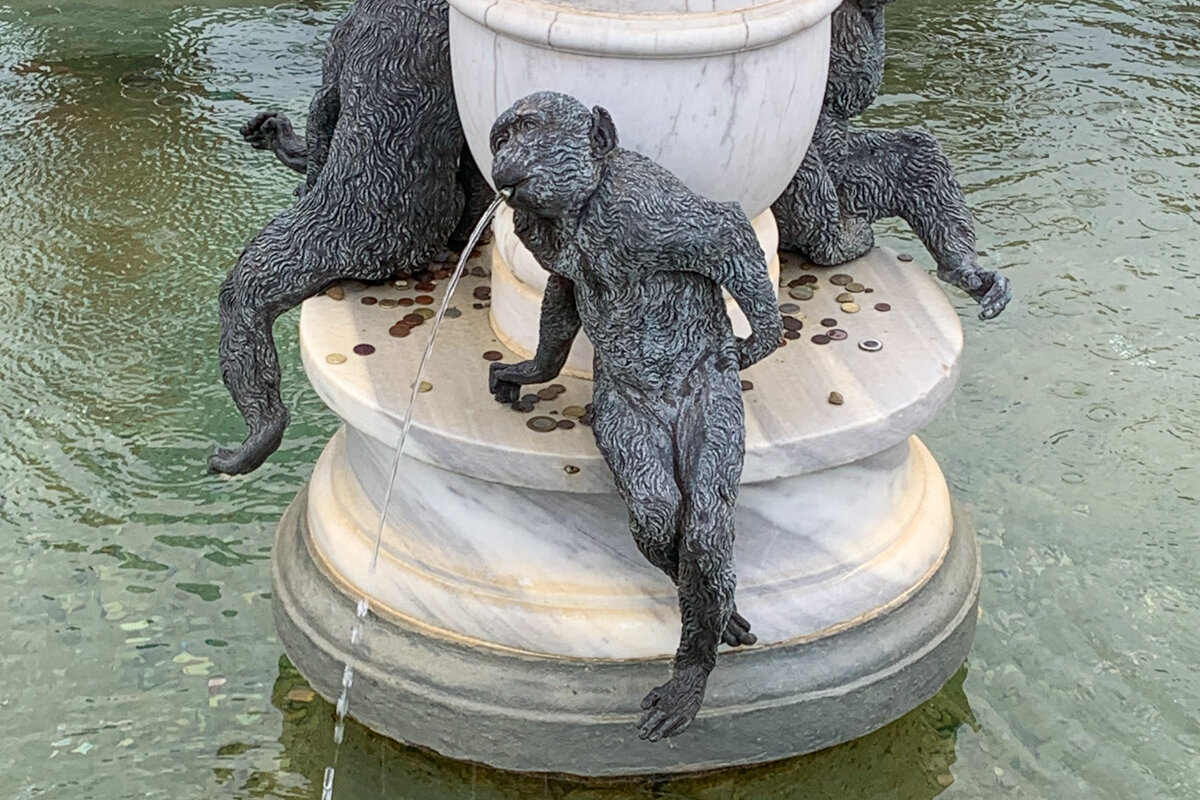 Fontaine des singes au jardin Boboli