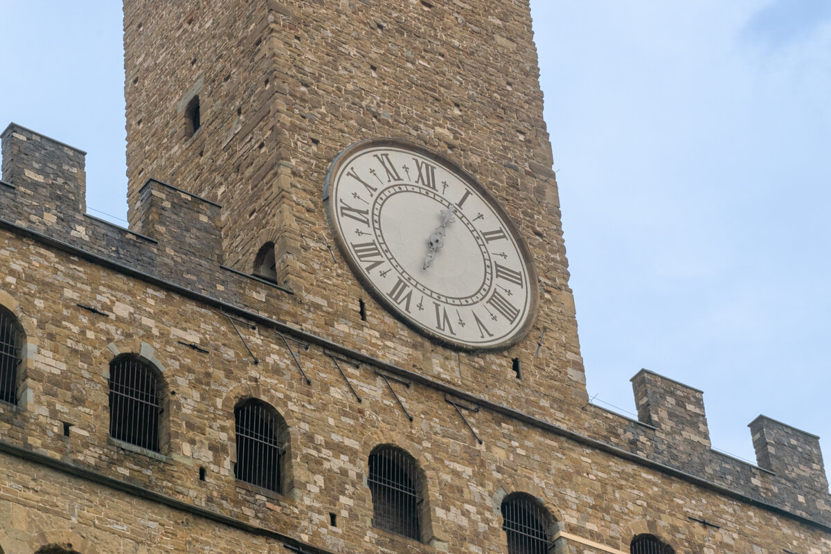 Horloge du Palais Vecchio de Florence