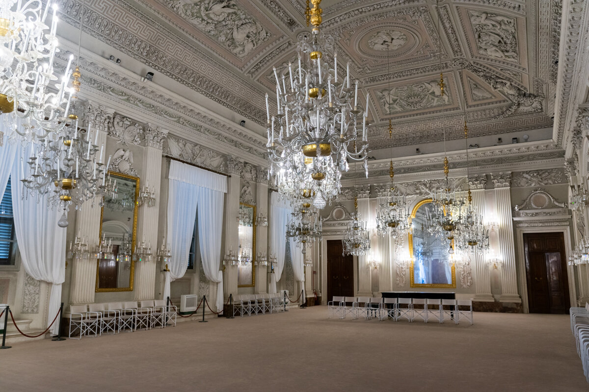 Salle de la visite du Palais Pitti