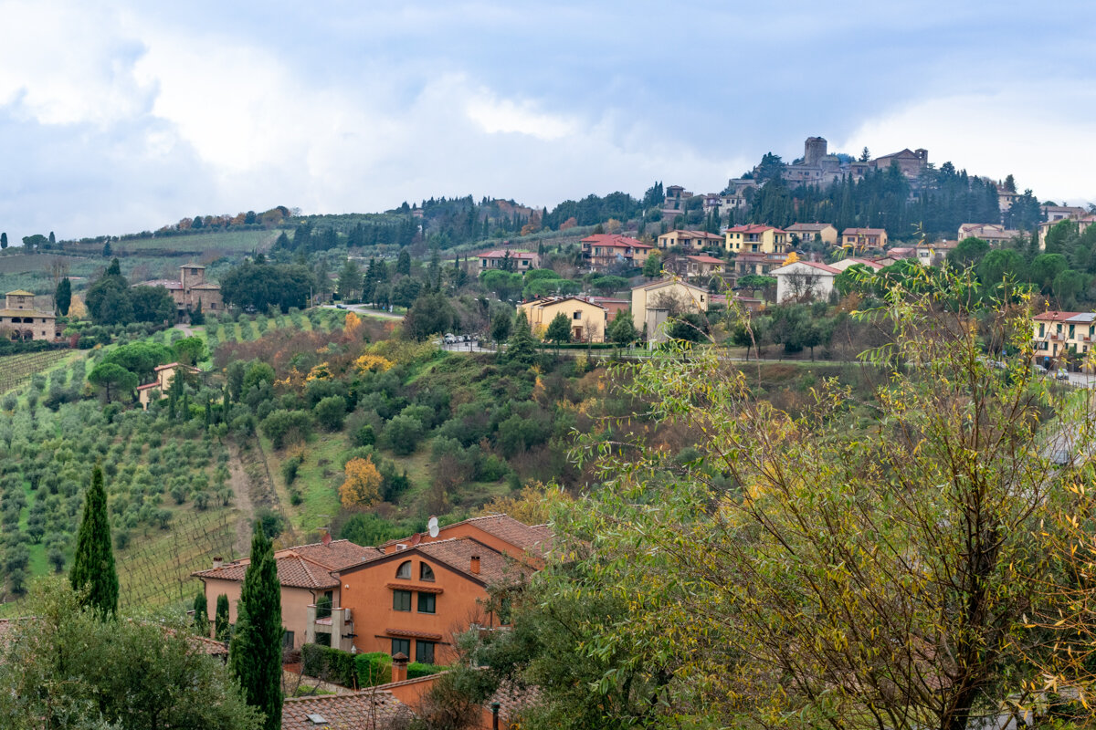 Village dans le Chianti