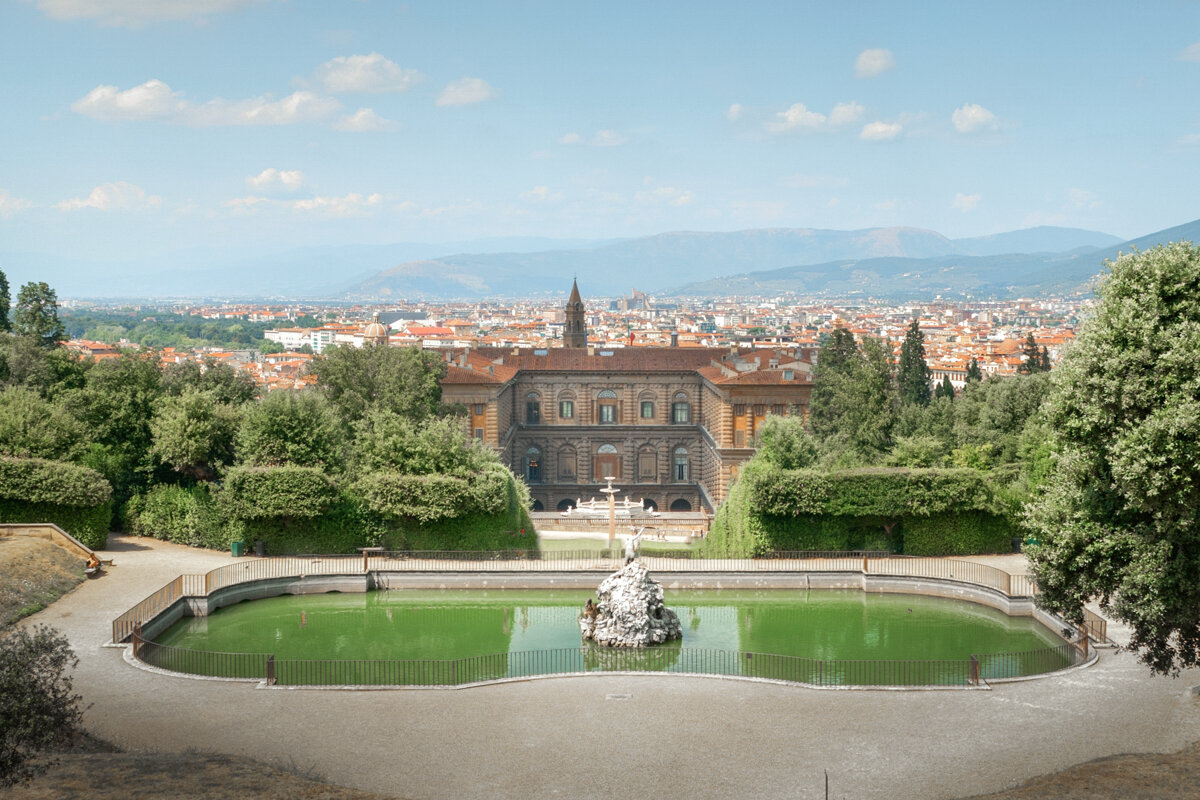 Vue sur Florence depuis le jardin Boboli