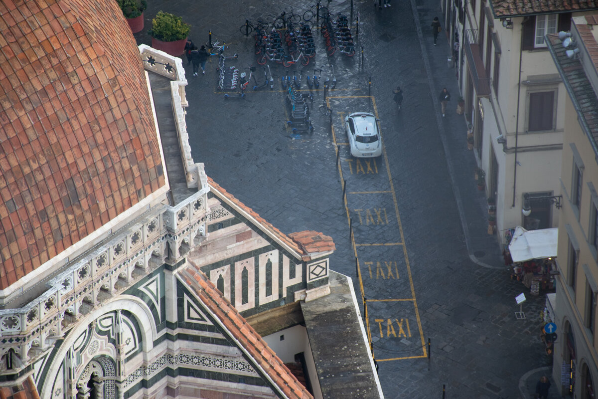Places avec des taxis à Florence